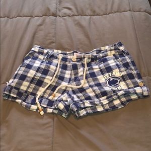 Penn State linen shorts